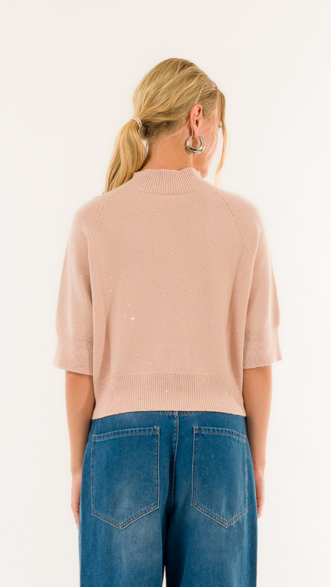 Maglia lupetto manica corta Kontatto