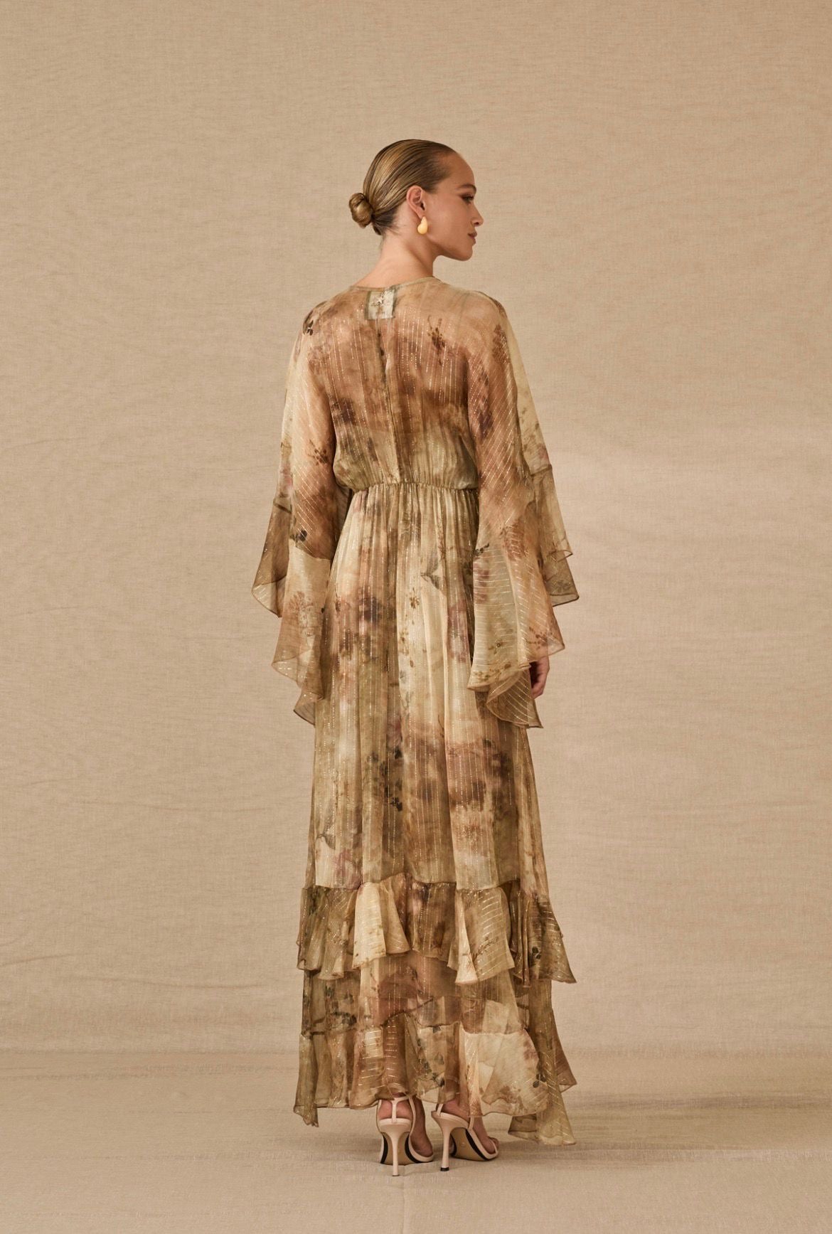 Abito in seta con lurex Souvenir