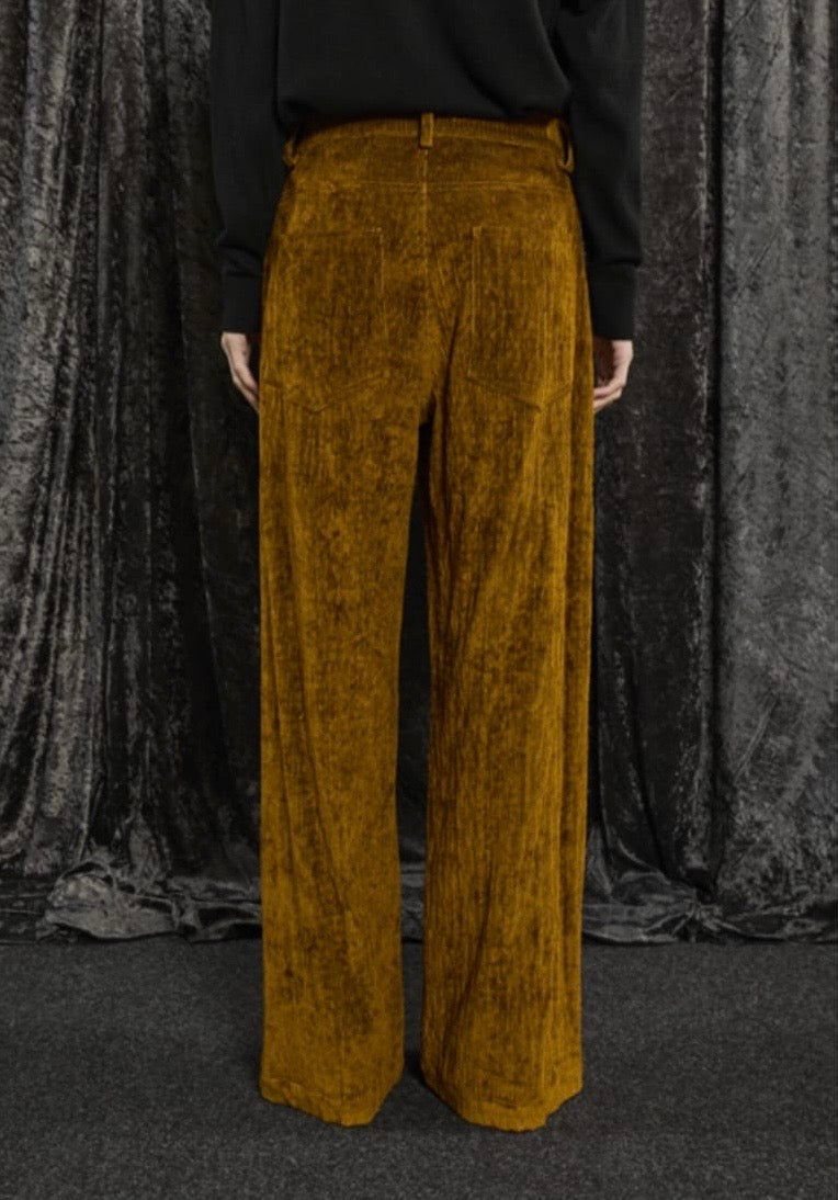 Pantalone a palazzo velluto Souvenir