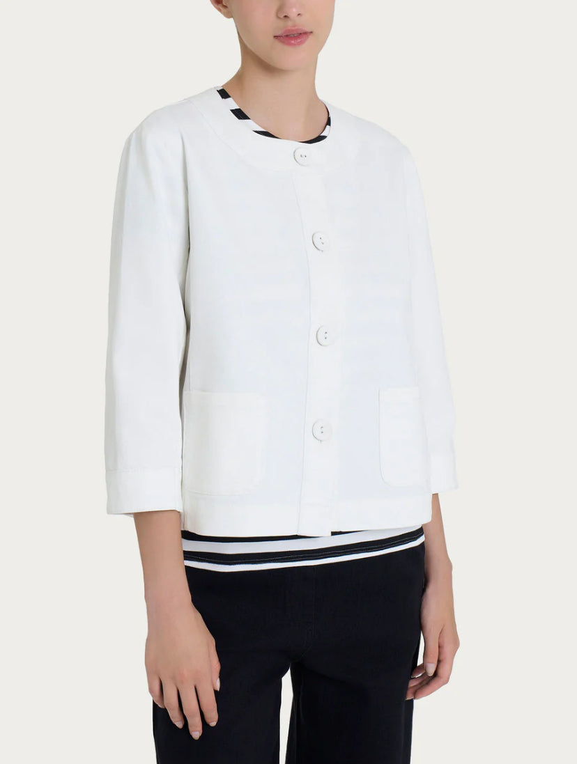 Giacca in light denim Ragno