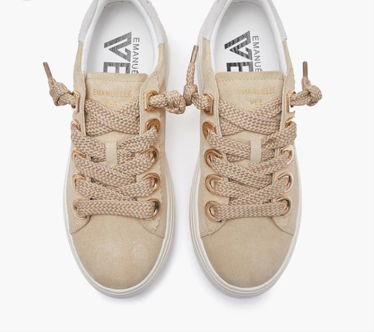 Sneaker BICE in suede EMANUELLE VEE