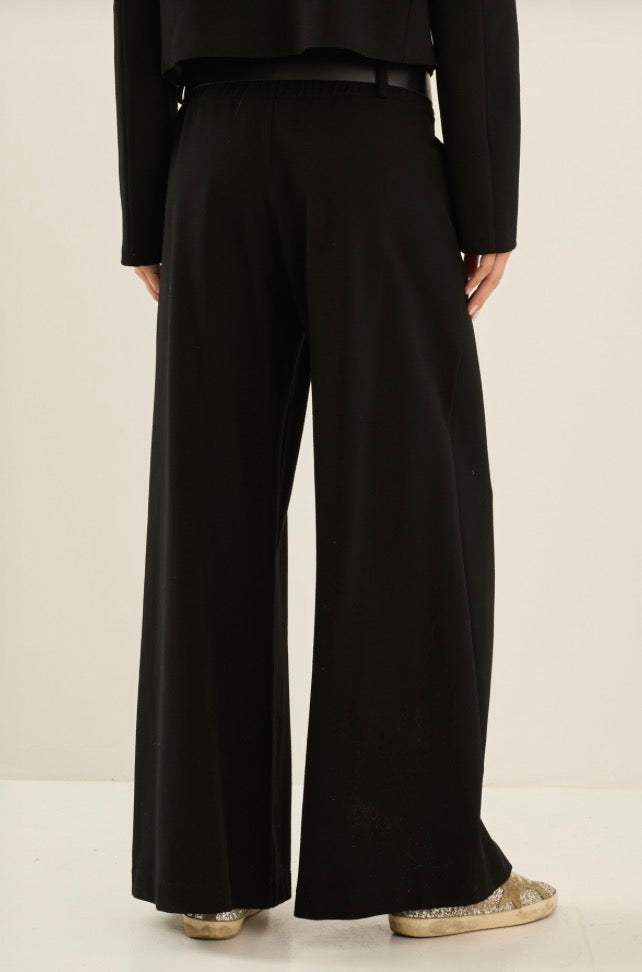 Pantalone Palazzo con Cintura Souvenir