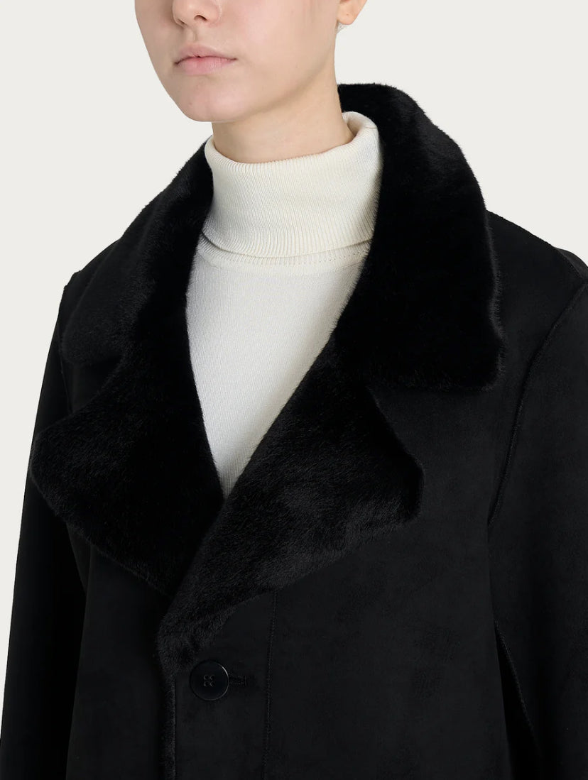 Cappotto lungo con revers double RAGNO