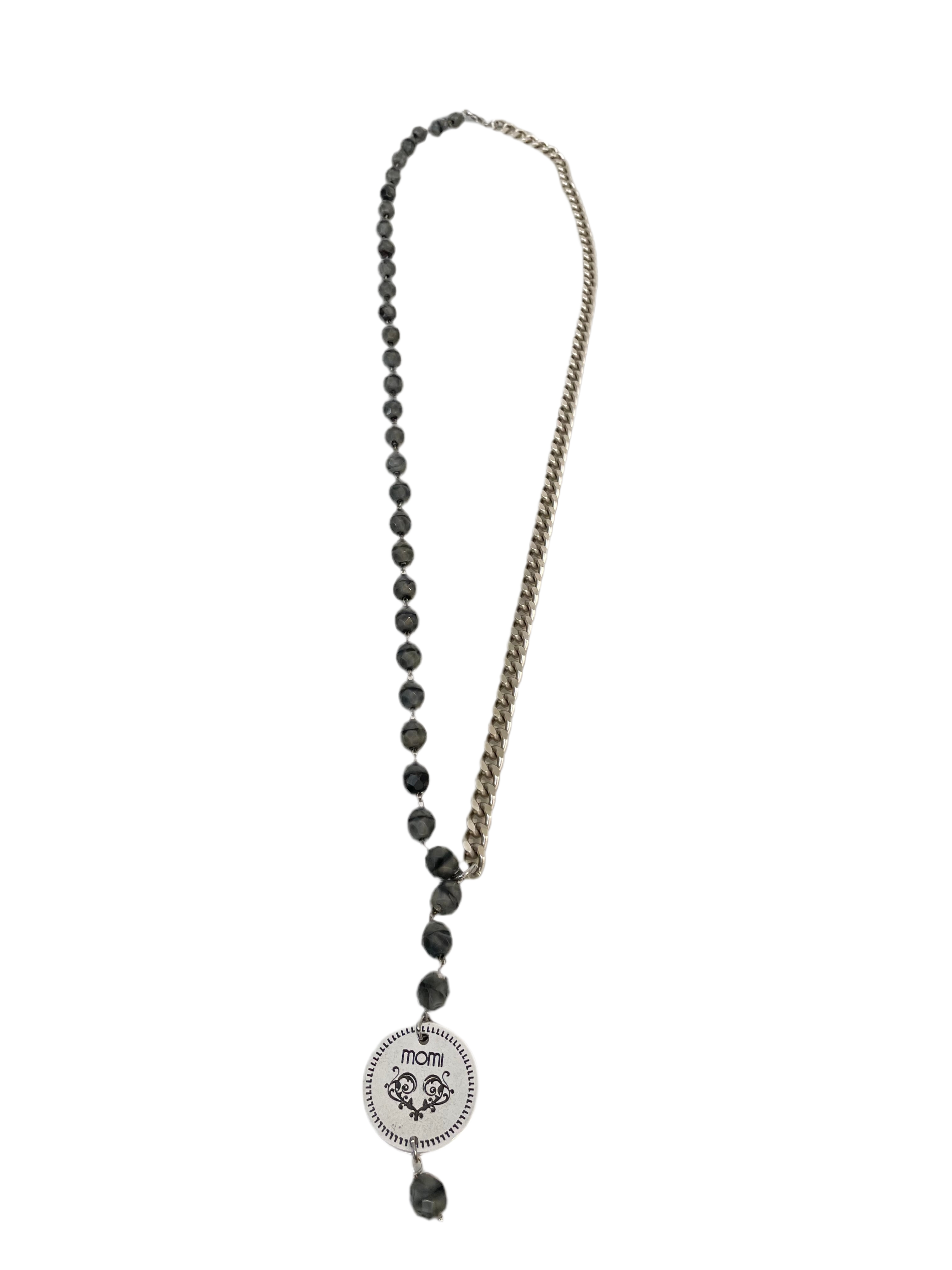 Collana Francesca con ciondolo rotondo Momi