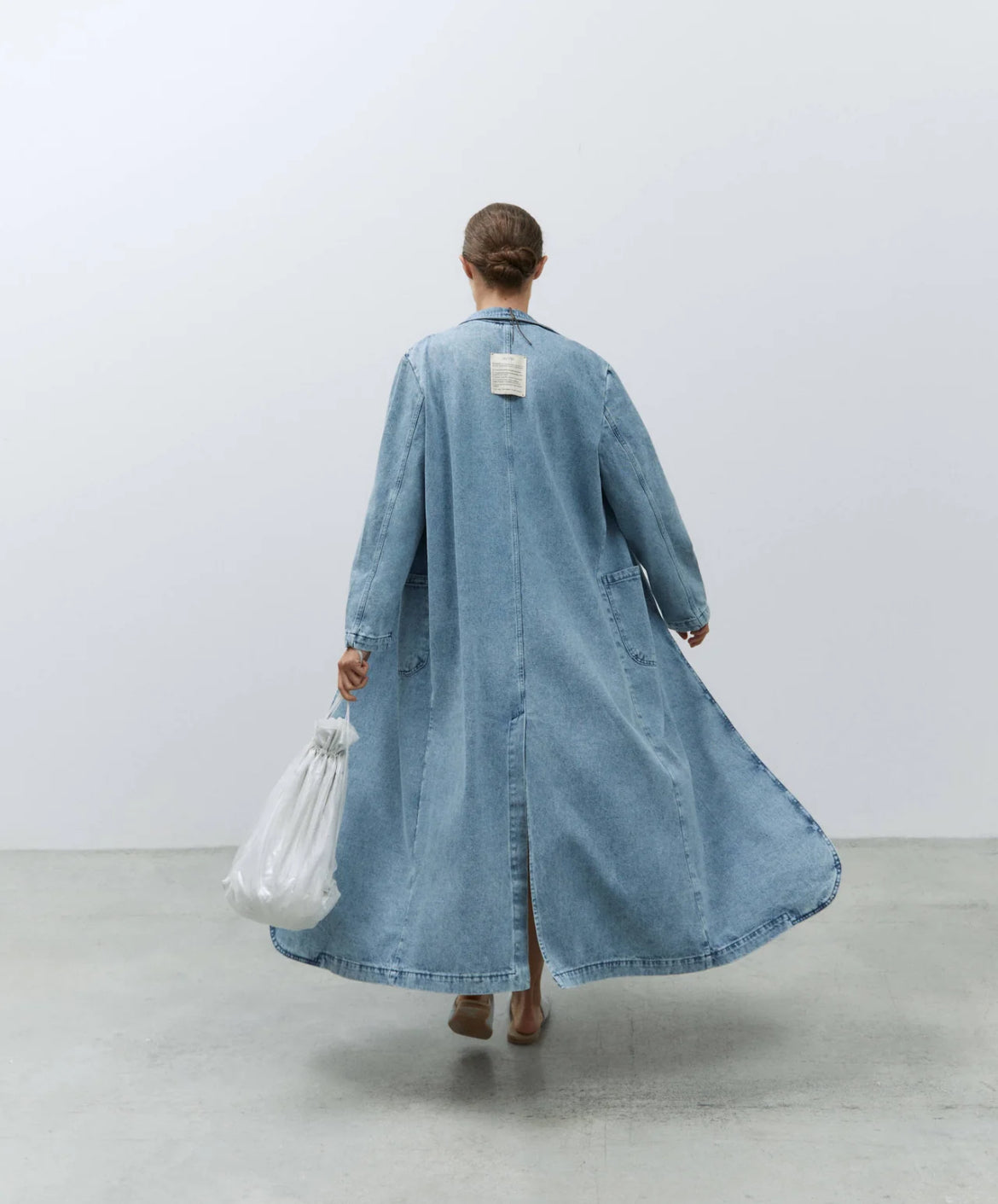 Trench Denim lungo  Alysi