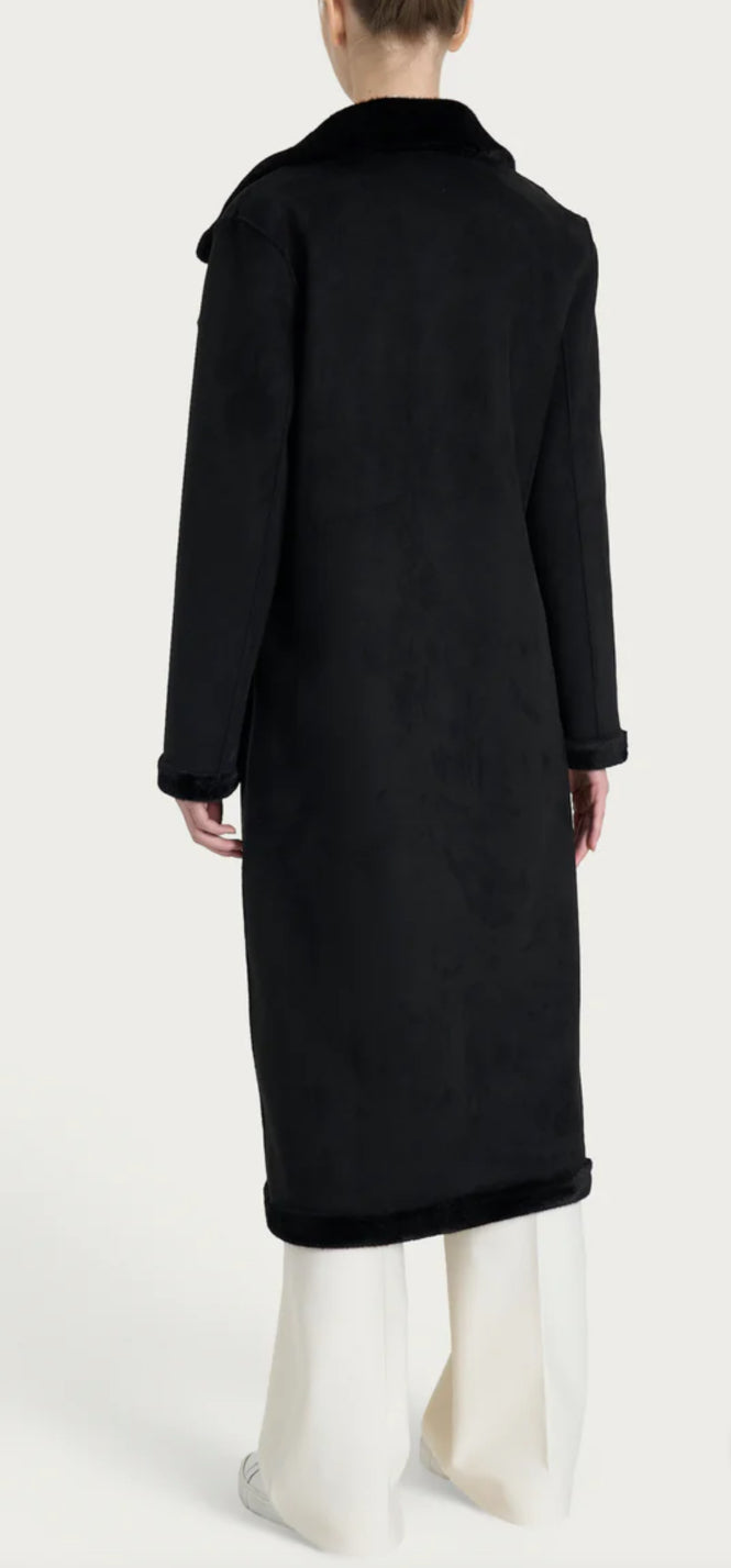 Cappotto lungo con revers double RAGNO