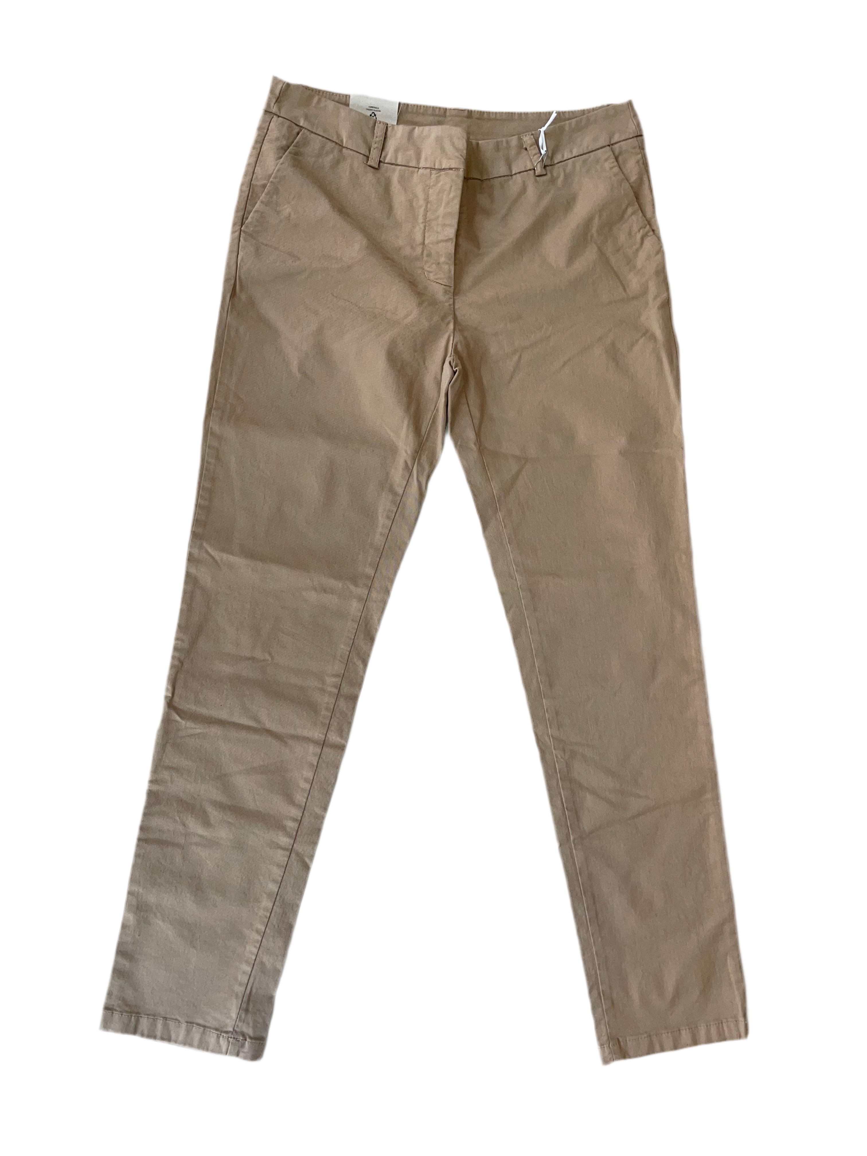 Pantalone a sigaretta in cotone Kontatto