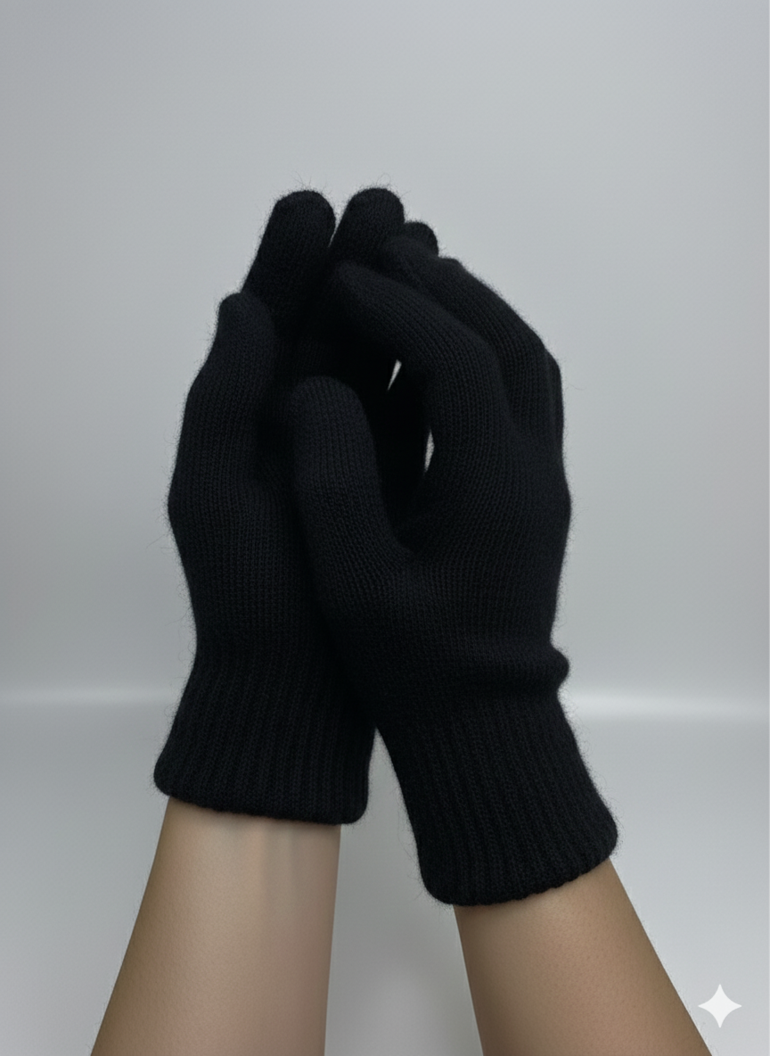 Guanti misto lana Kontatto