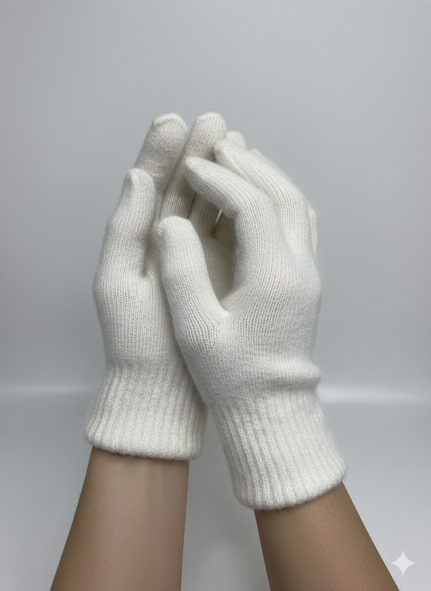 Guanti misto lana Kontatto