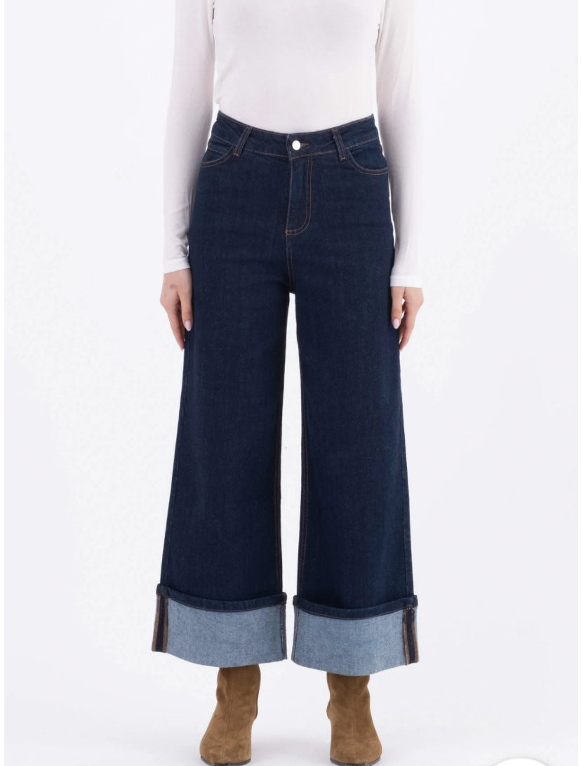JEANS COTONE STRETCH A GAMBA DRITTA PINA Vicario Cinque