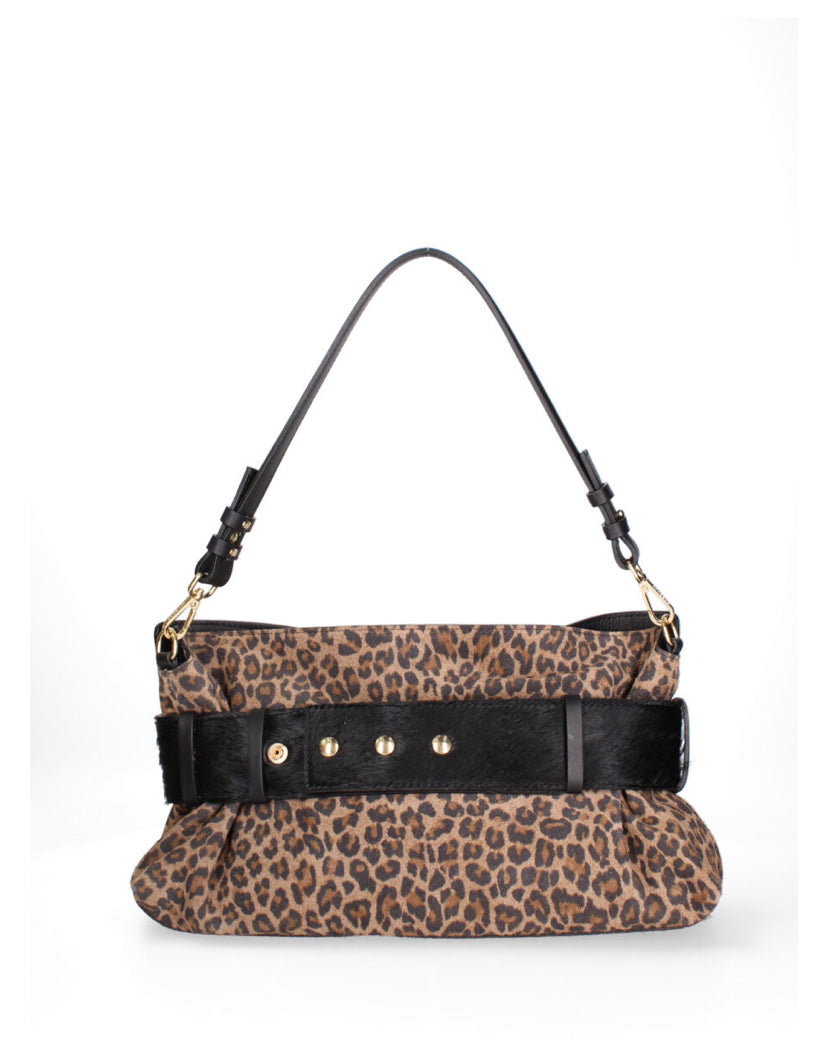 Suede Leather with Cow Pony my best bag Firenze