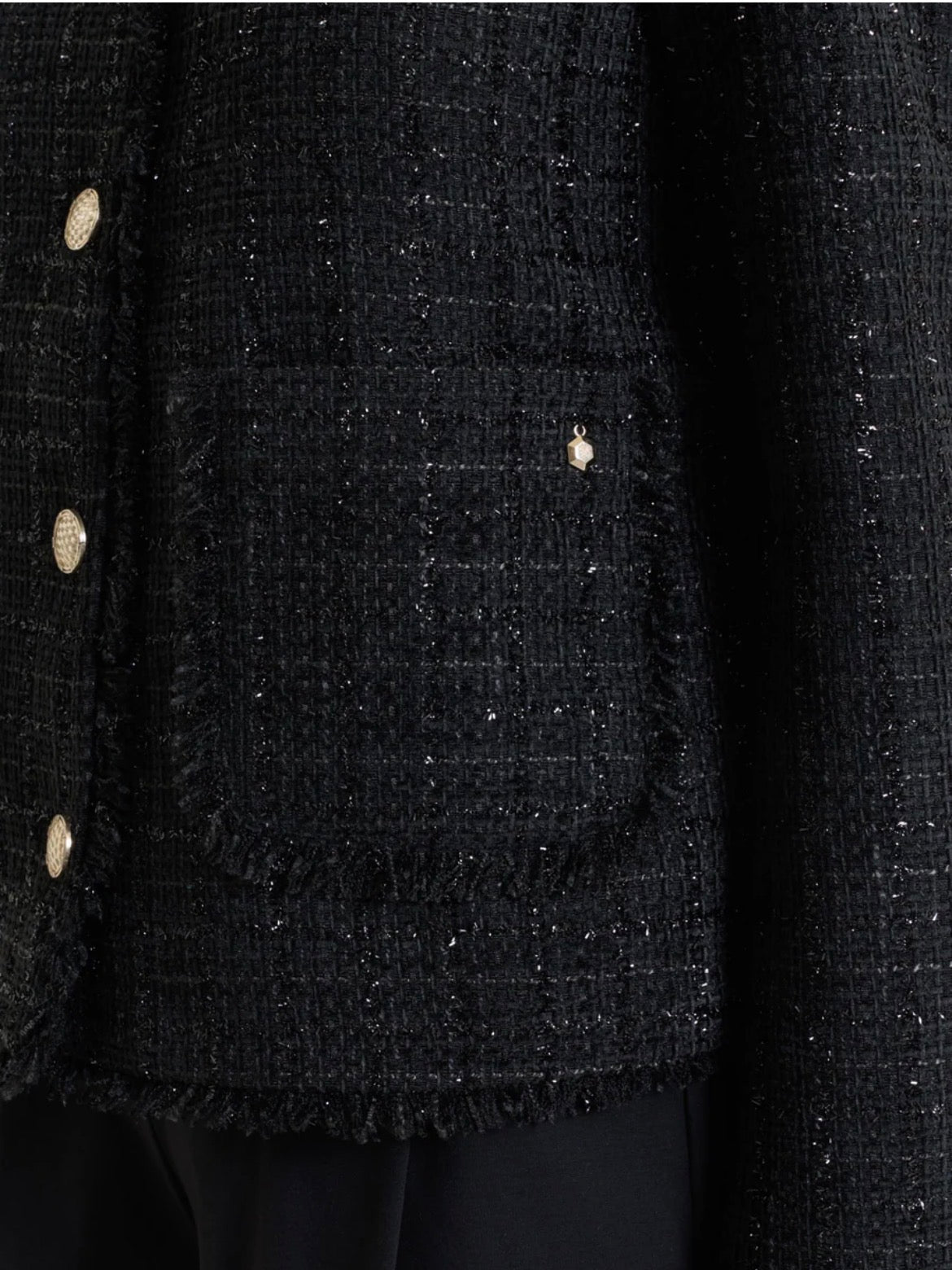 Giacca corta in Bouclé Ragno