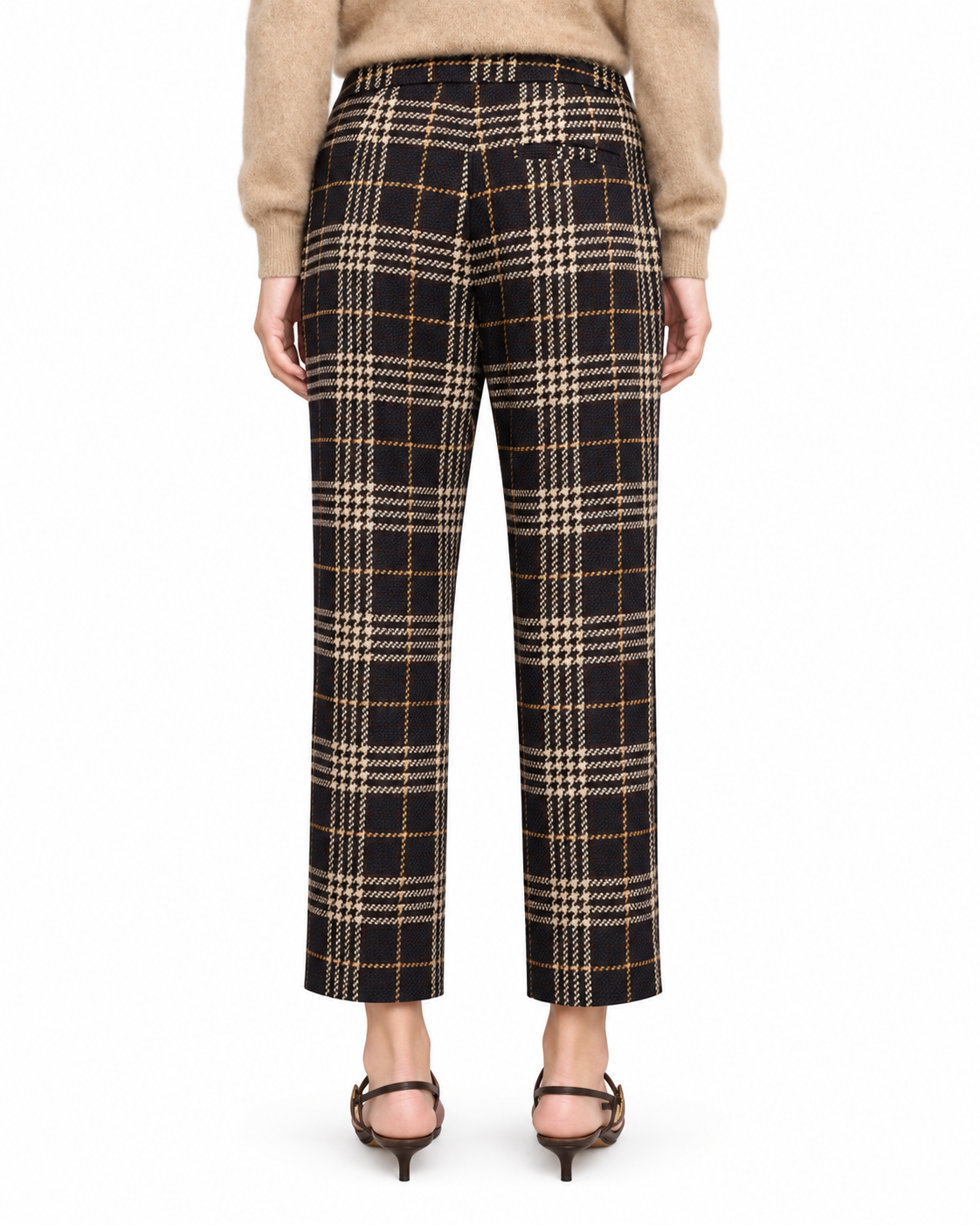 Pantalone cropped check Souvenir
