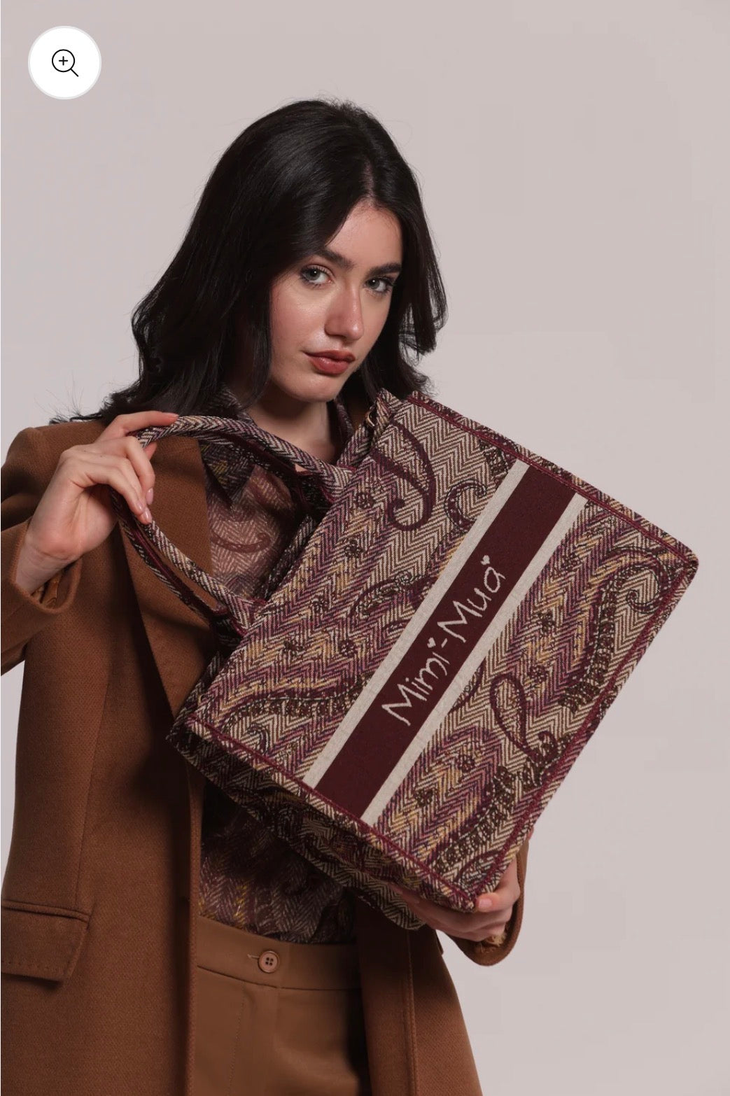 Borsa shopper grande fantasia Mimi-Mua