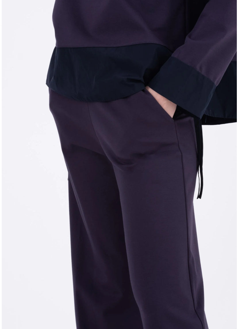 PANTALONE AMPIO ALLA CAVIGLIA IN PUNTO MILANO BLU PADOVA Vicario Cinque