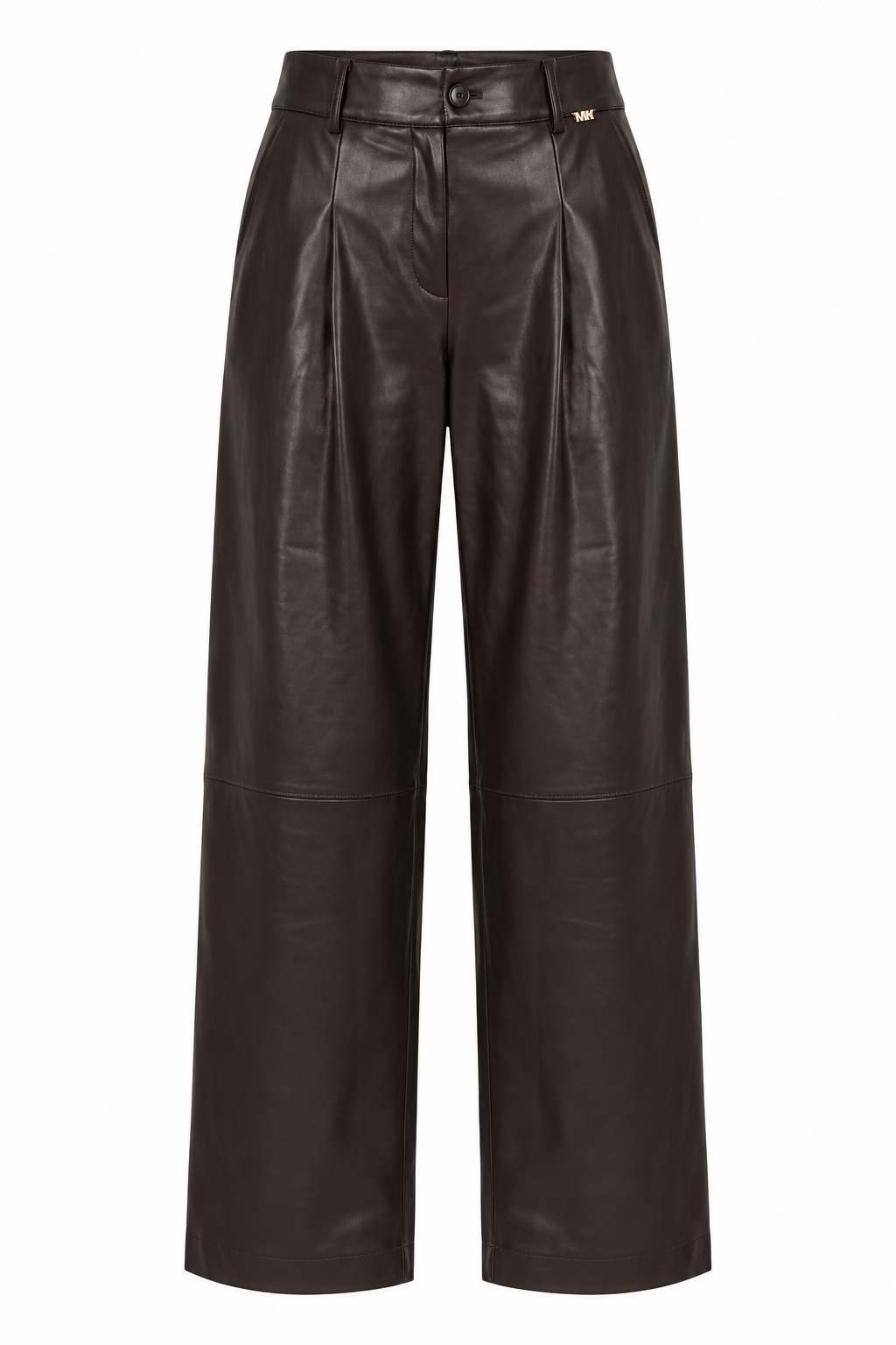 Pantalone balloon in ecopelle Mark Up