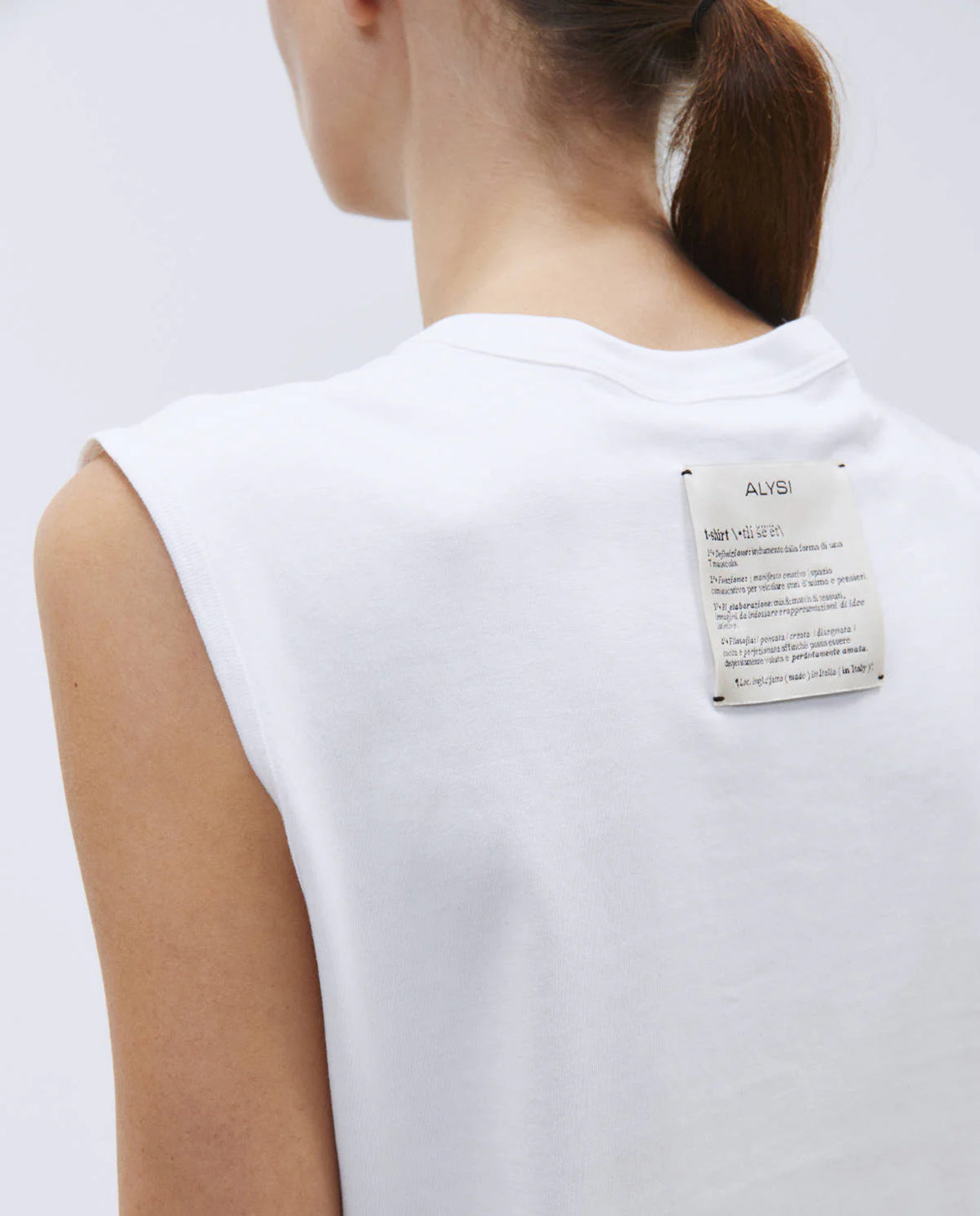 Canotta ricamata Alysi