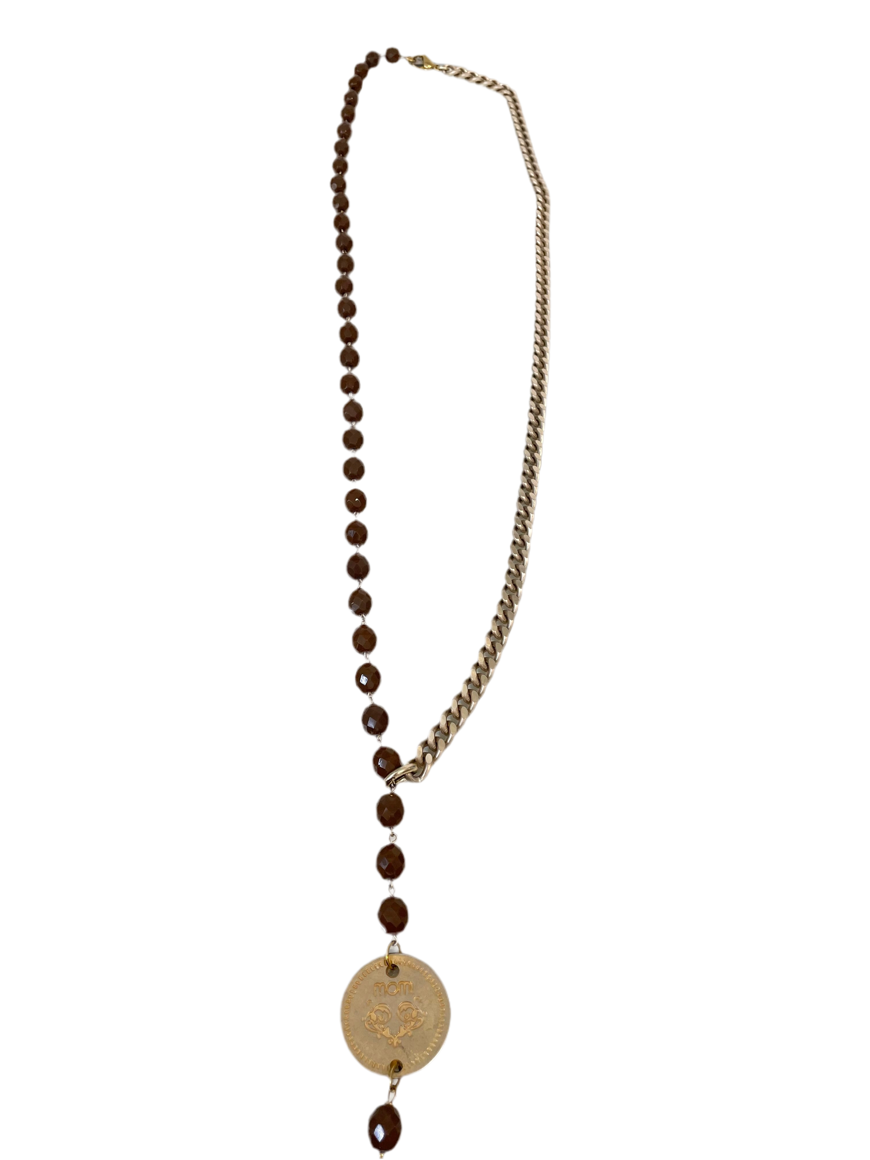Collana Francesca con ciondolo rotondo Momi
