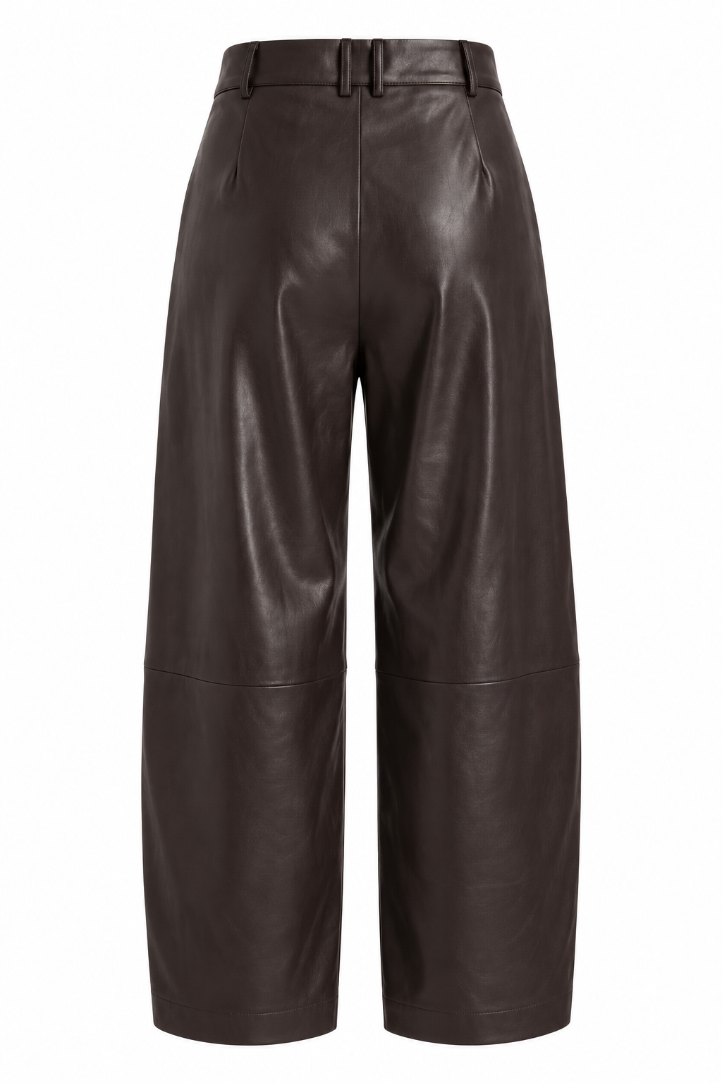 Pantalone balloon in ecopelle Mark Up