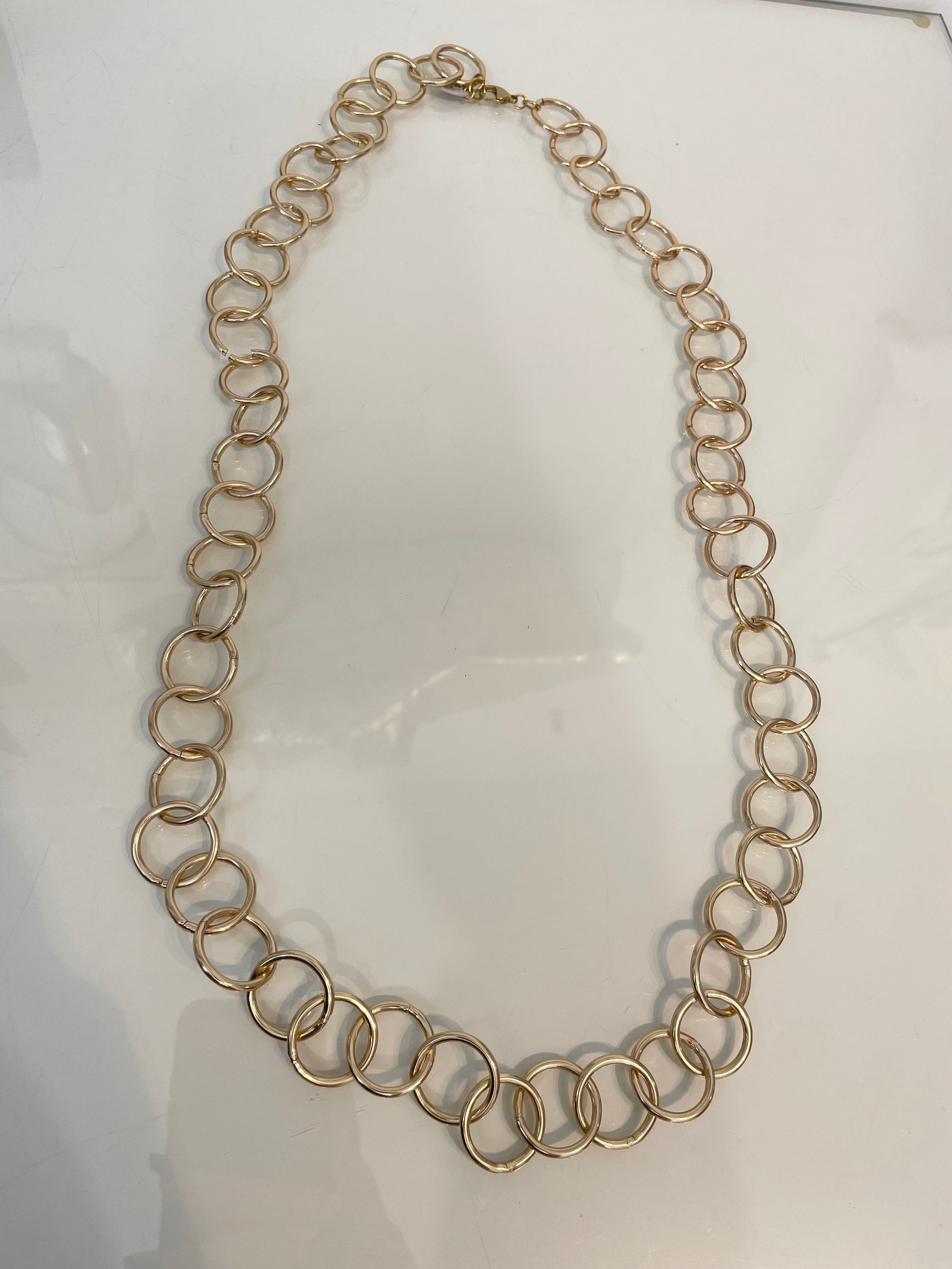 Collana lunga cerchi Momi