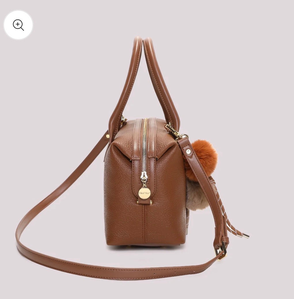 Borsa bauletto con dettaglio appeso Mimi-Mua