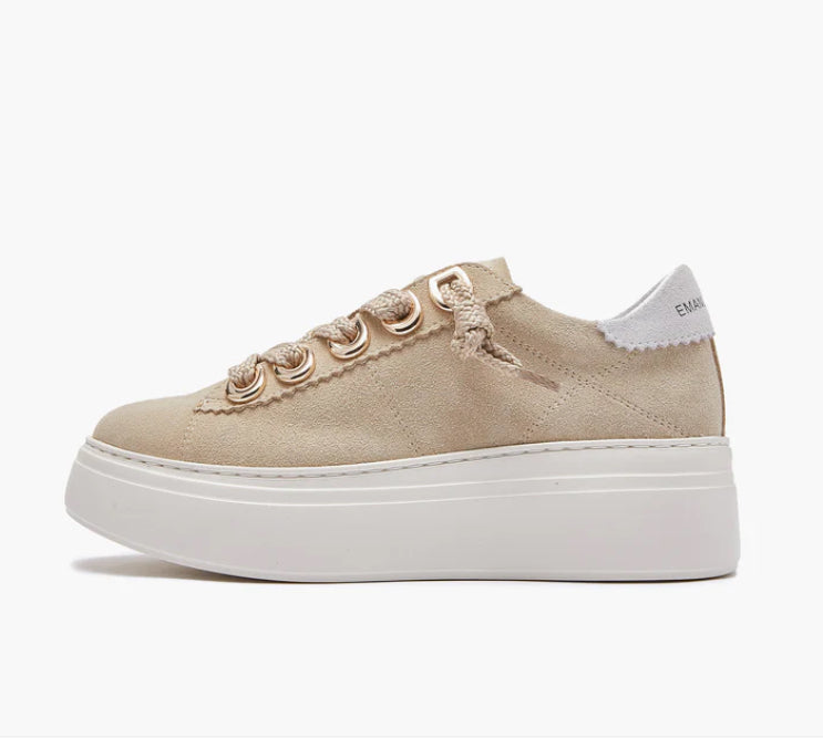 Sneaker BICE in suede EMANUELLE VEE