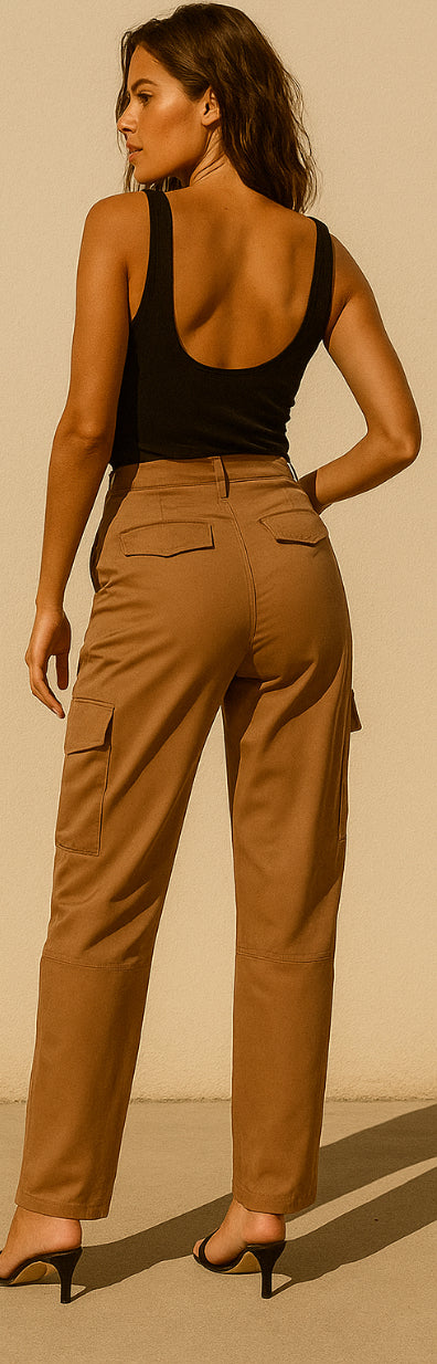 Pantalone cargo largo Kontatto