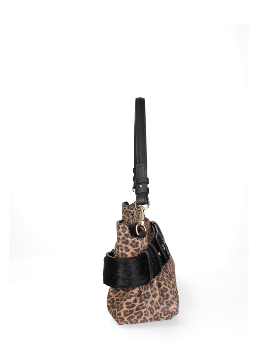 Suede Leather with Cow Pony my best bag Firenze