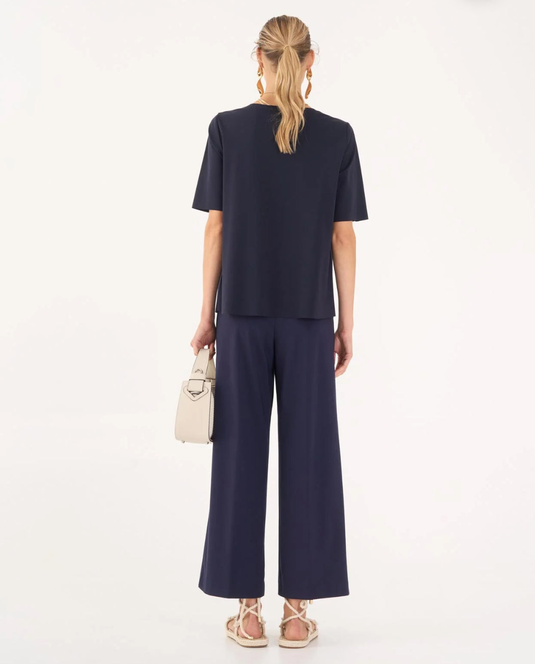 Pantalone ampio in punto Milano Padova Vicario cinque