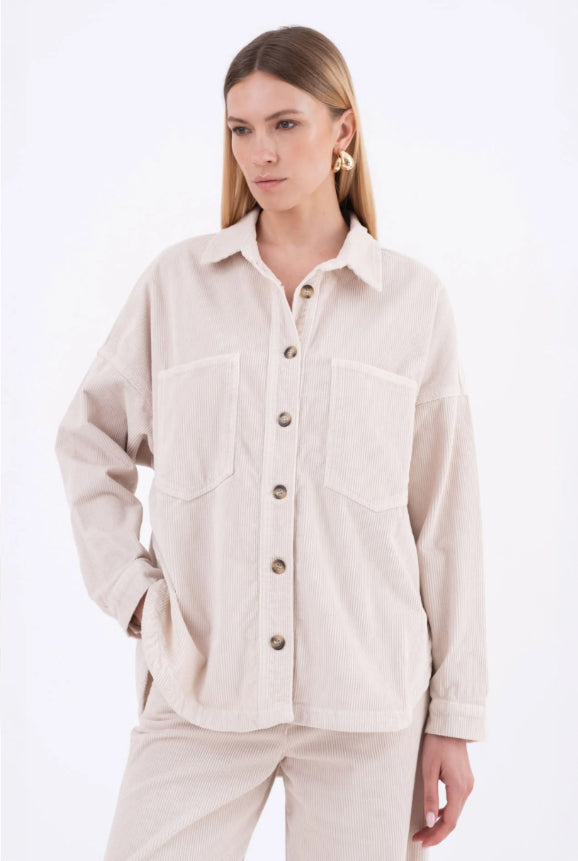 Giacca camicia Velluto Millerighe Ruanda Vicario Cinque