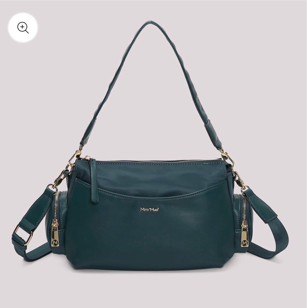 Borsa a tracolla in nylon Mimi-Mua