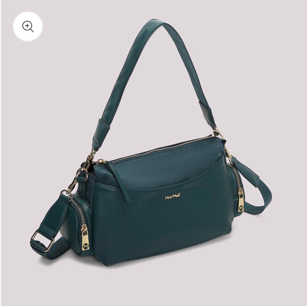 Borsa a tracolla in nylon Mimi-Mua