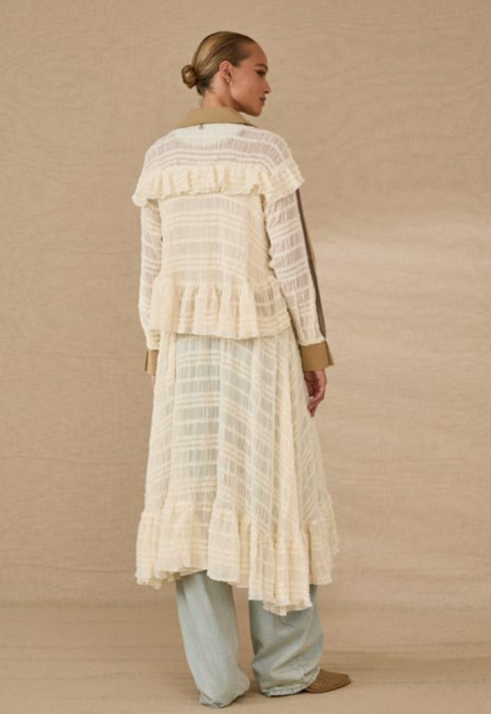 Trench con voilant Souvenir