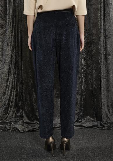 Pantalone dritto in velluto Souvenir