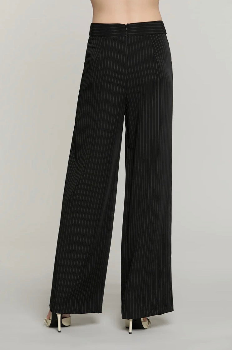 Pantalone Lennox con pannello gessato Relish