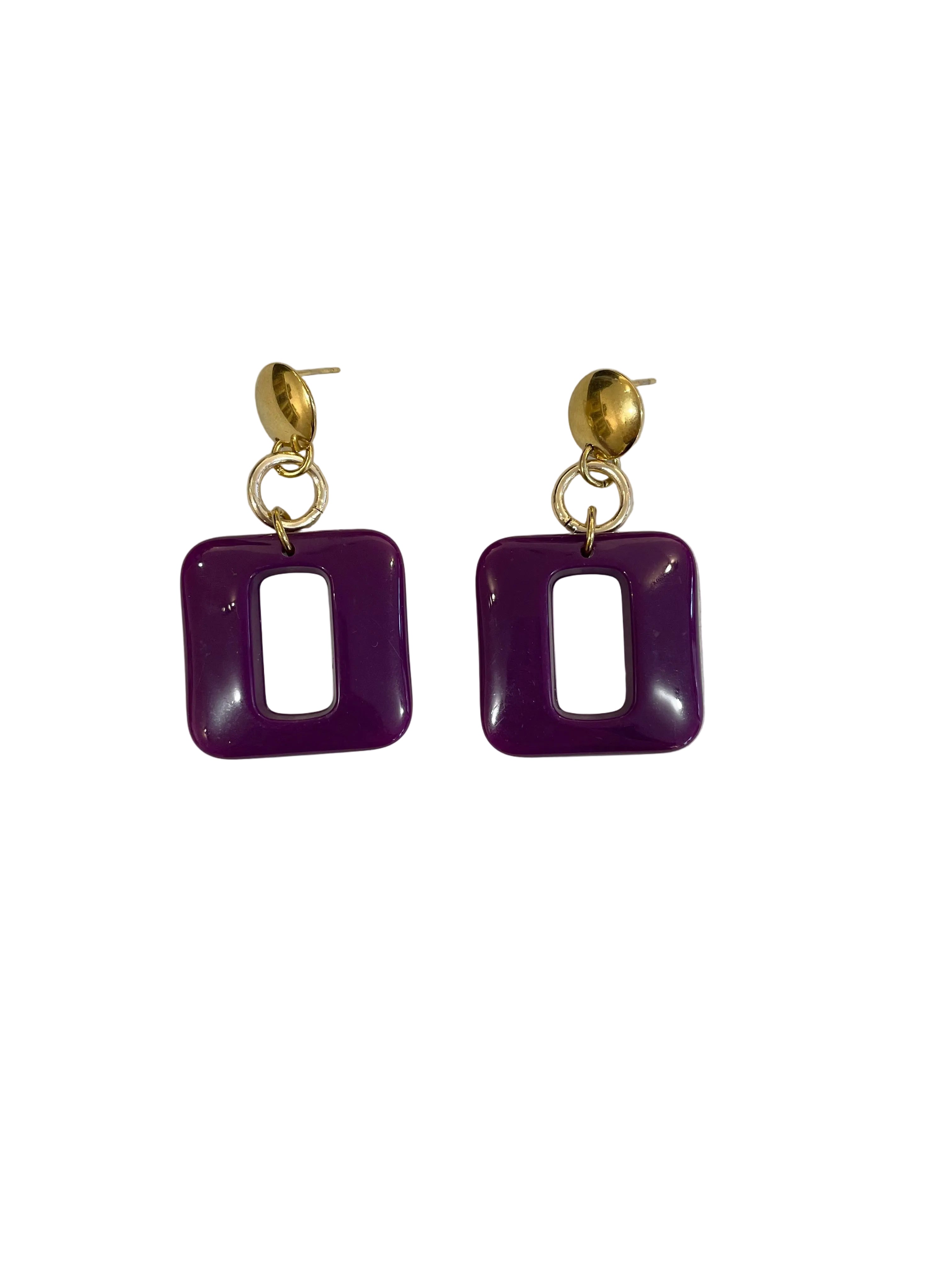 Orecchini resina Momi