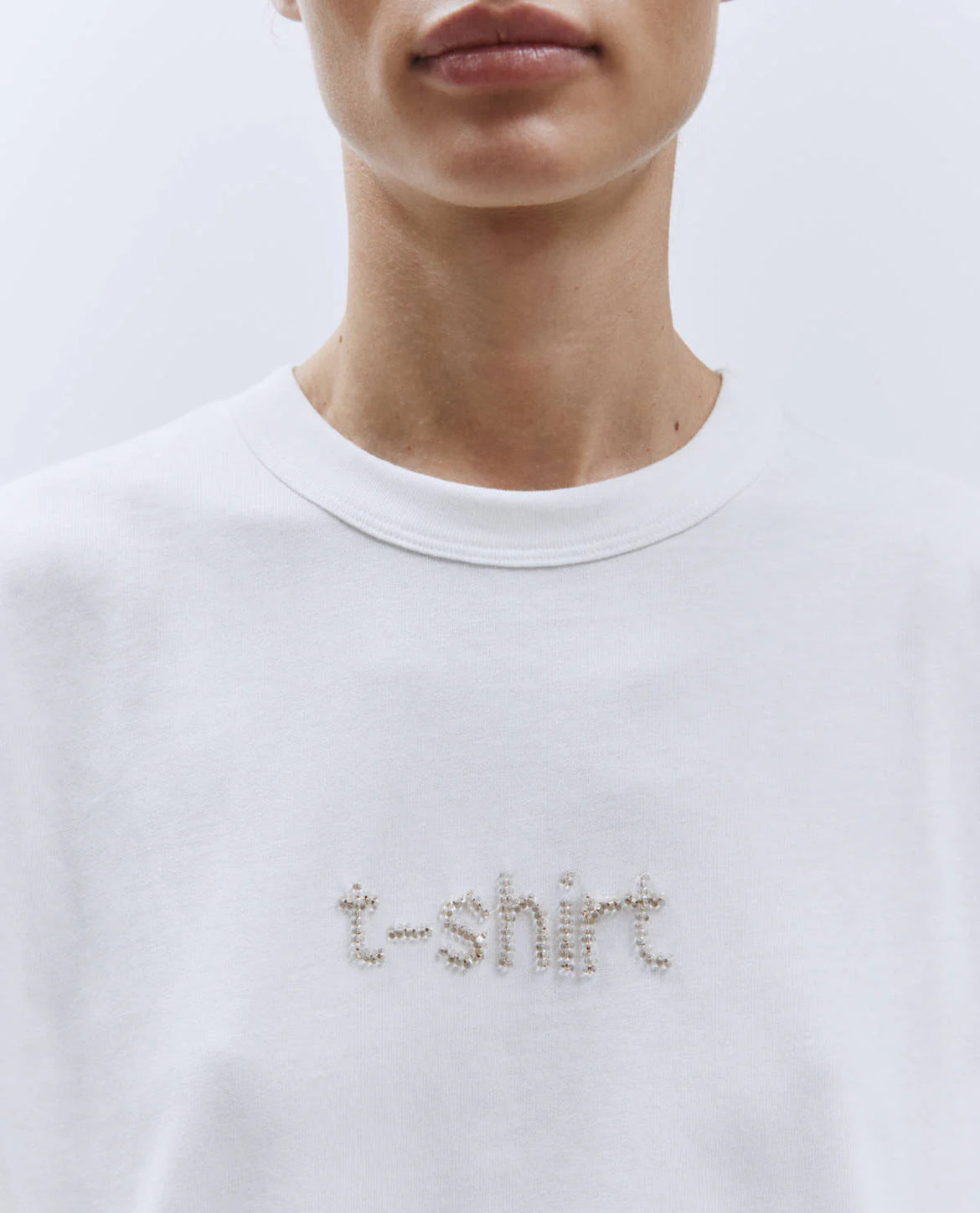 T-shirt ricamo Alysi