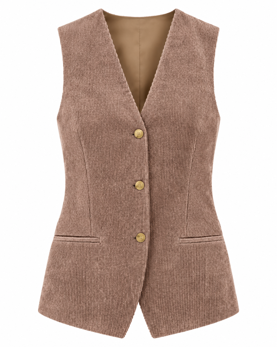 Gilet in velluto Millerighe Alysi