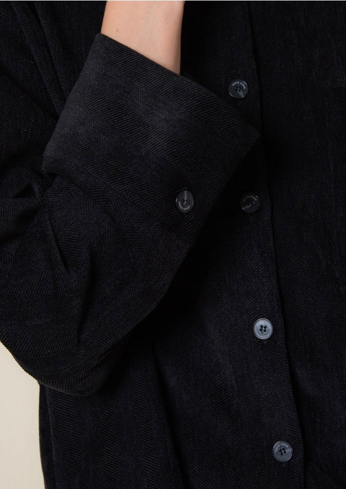Giacca Camicia Susanna in Velluto Vicario Cinque