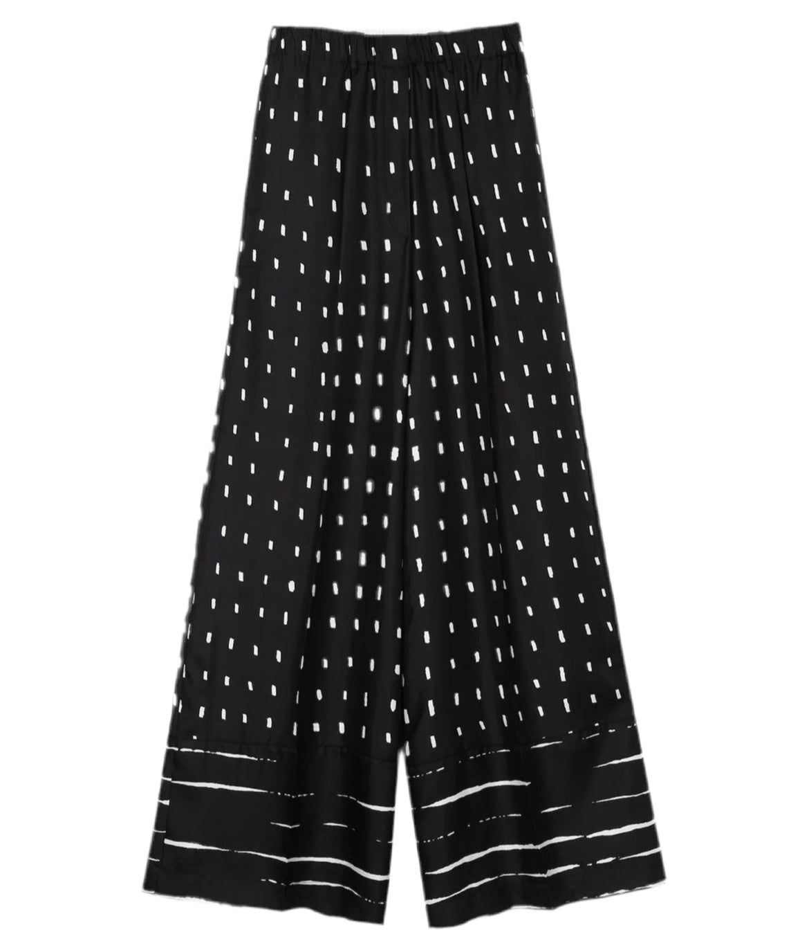 Pantalone palazzo seta stampata  Alysi