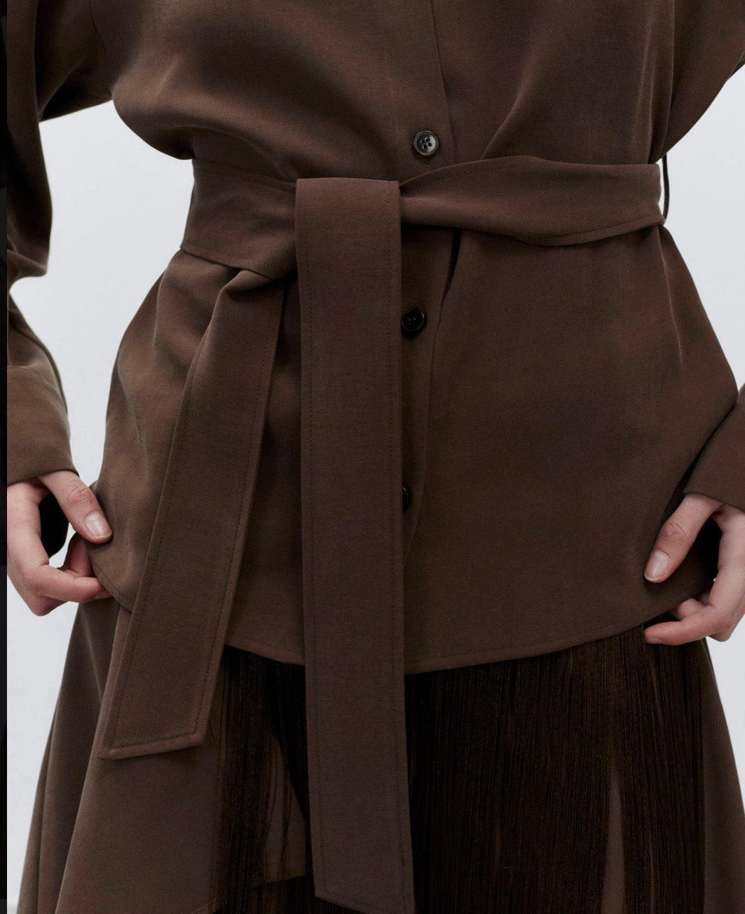 Giacca cupro effect Alysi