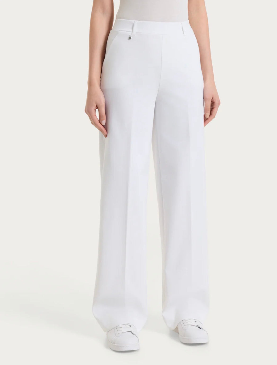 Pantalone a palazzo con tasche Ragno