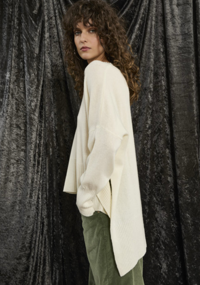 Maglia girocollo Asimmetrica Souvenir