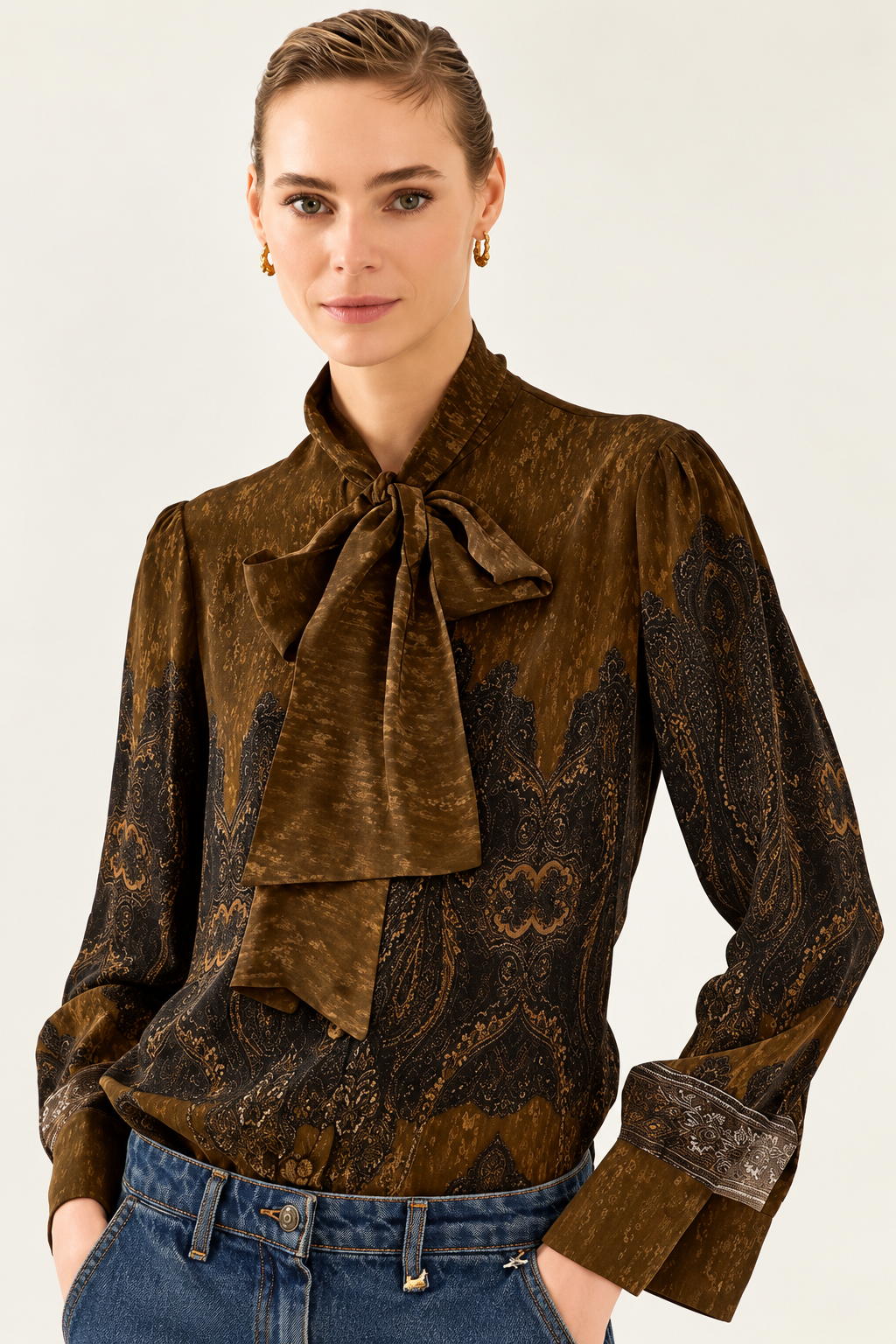 Camicia fantasia cachemire Souvenir