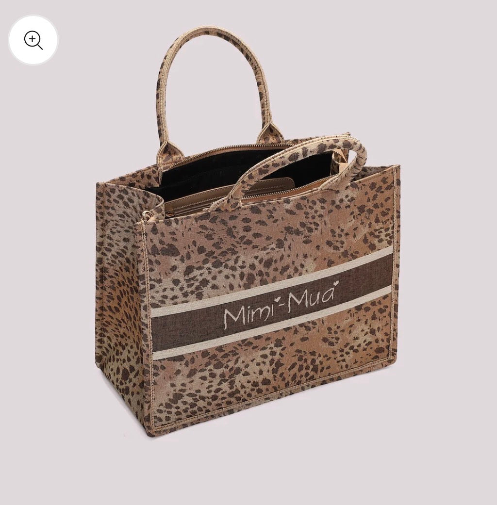 Borsa shopper grande fantasia Mimi-Mua