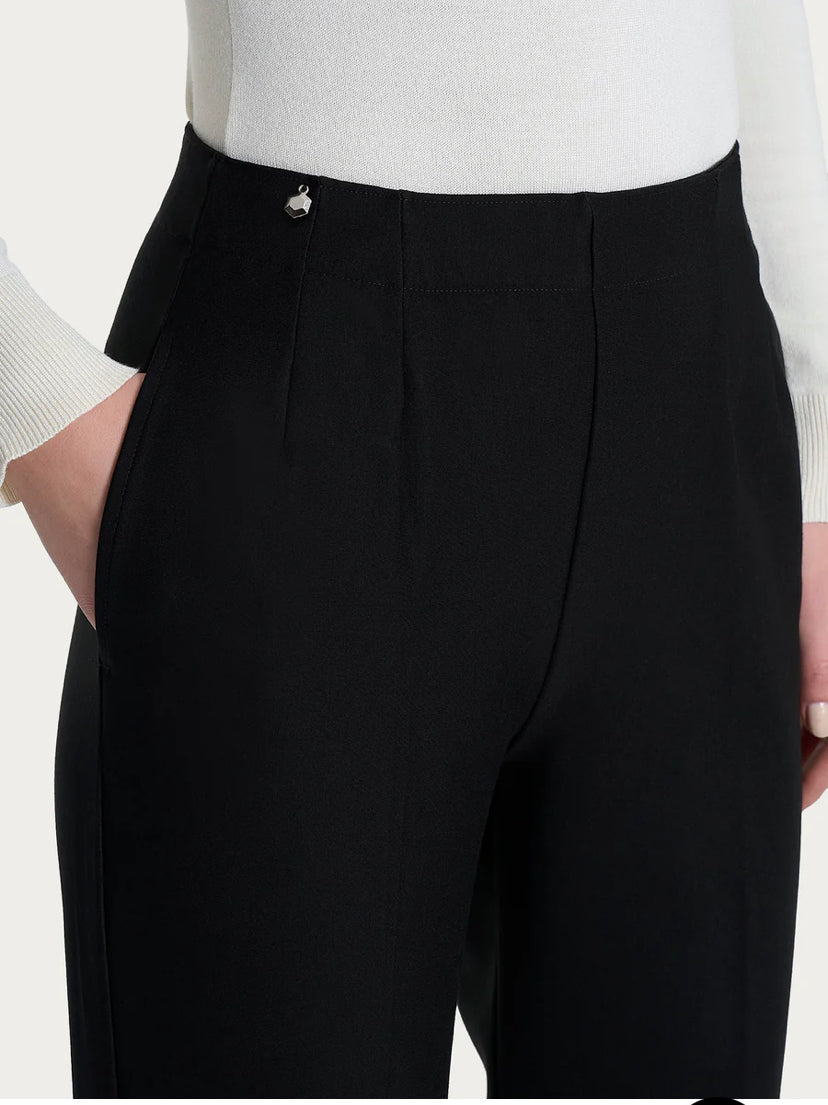 Pantalone a carota con tasche in tessuto Compact Ragno