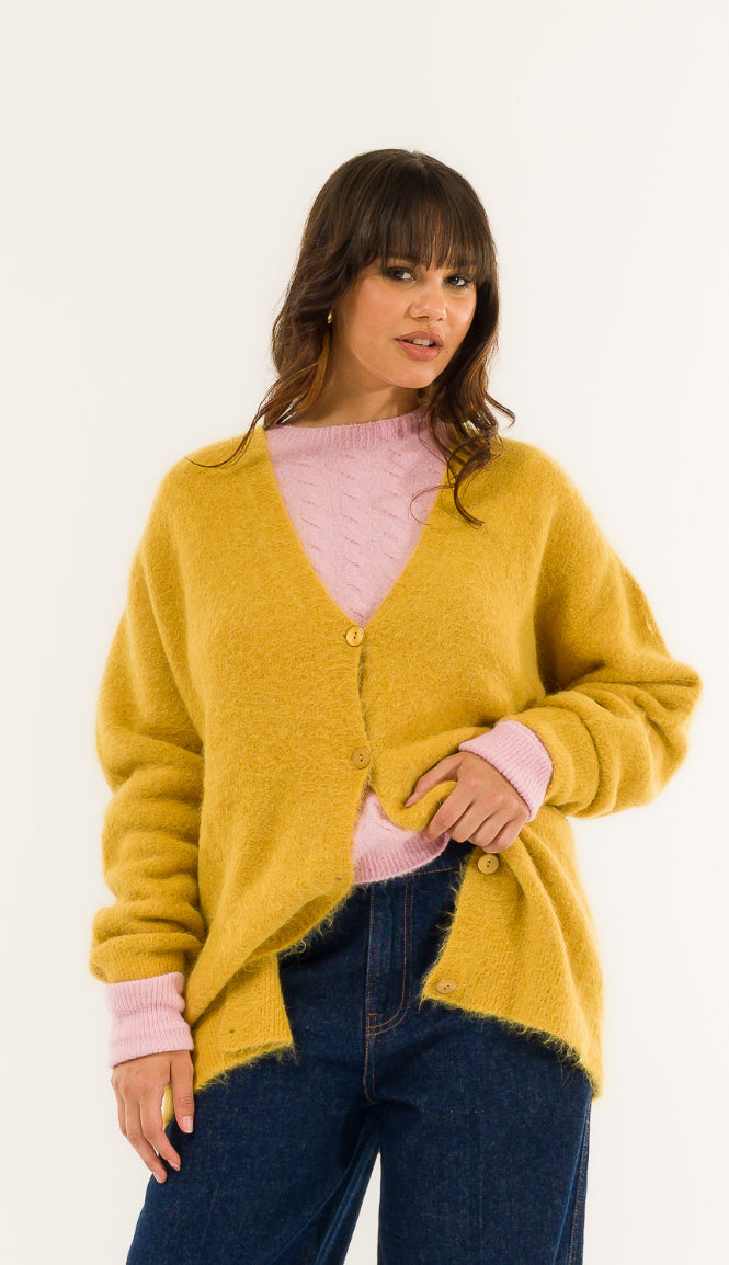 Cardigan lungo Kontatto